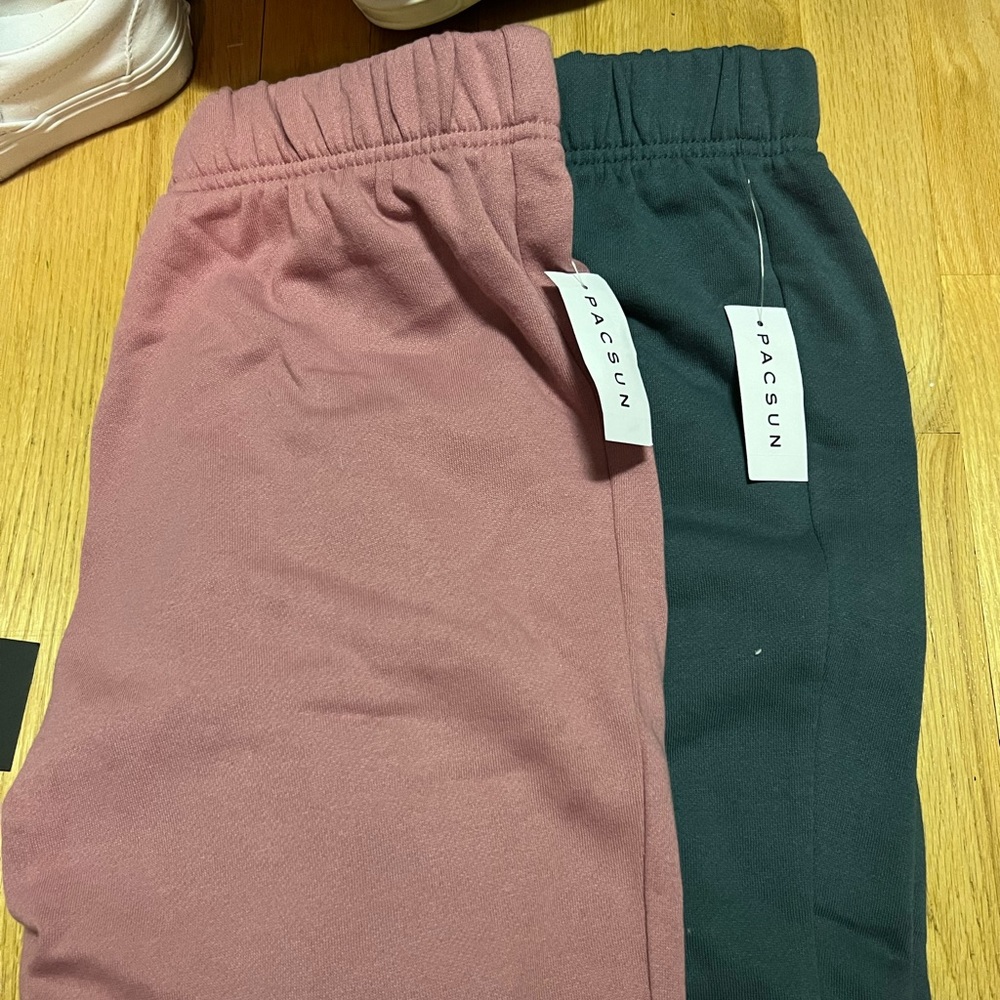 set of two pacsun sweatpants